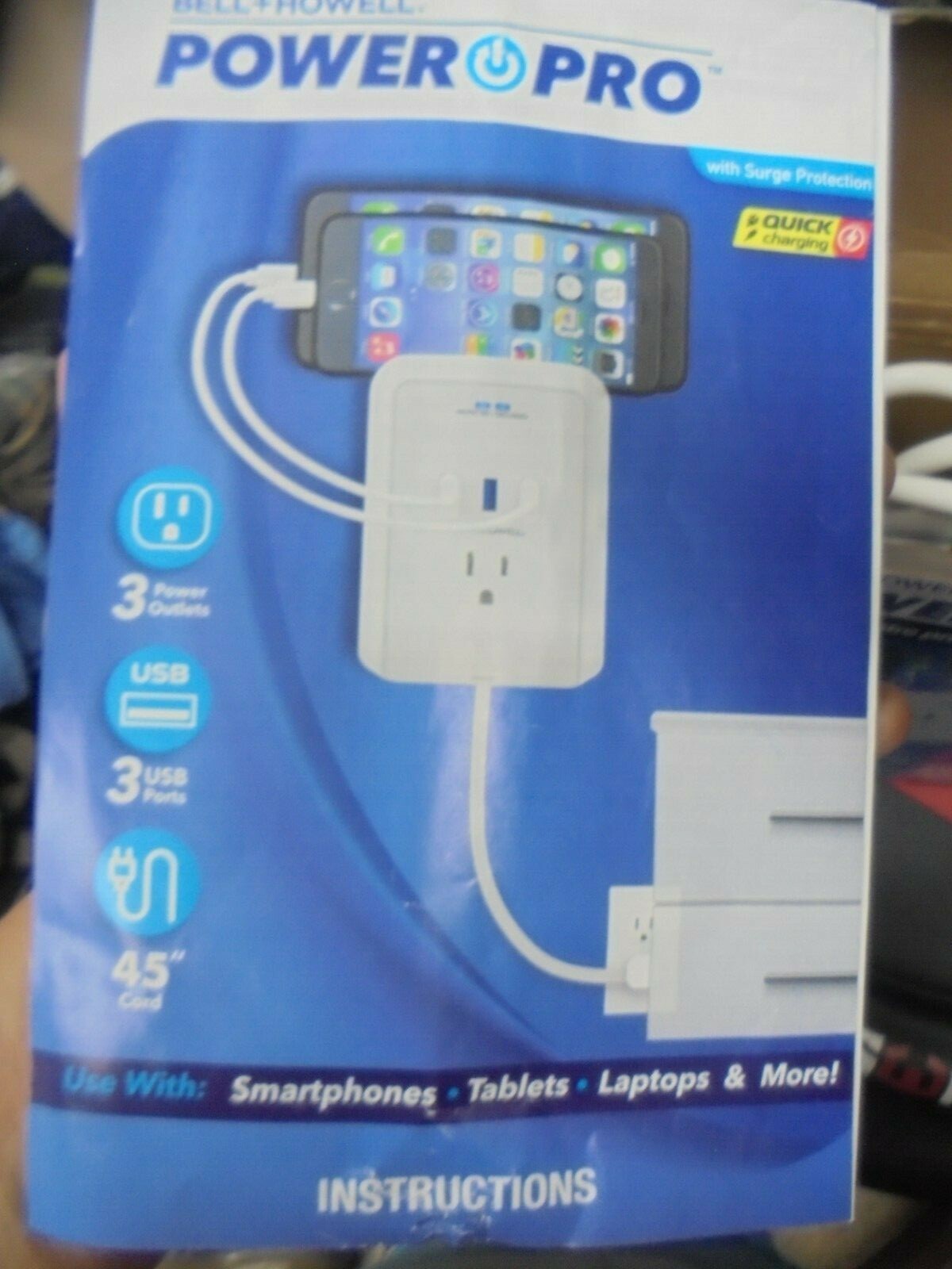 Bell Howell Power Pro As Seen On Tv Change 6 Devices At Once