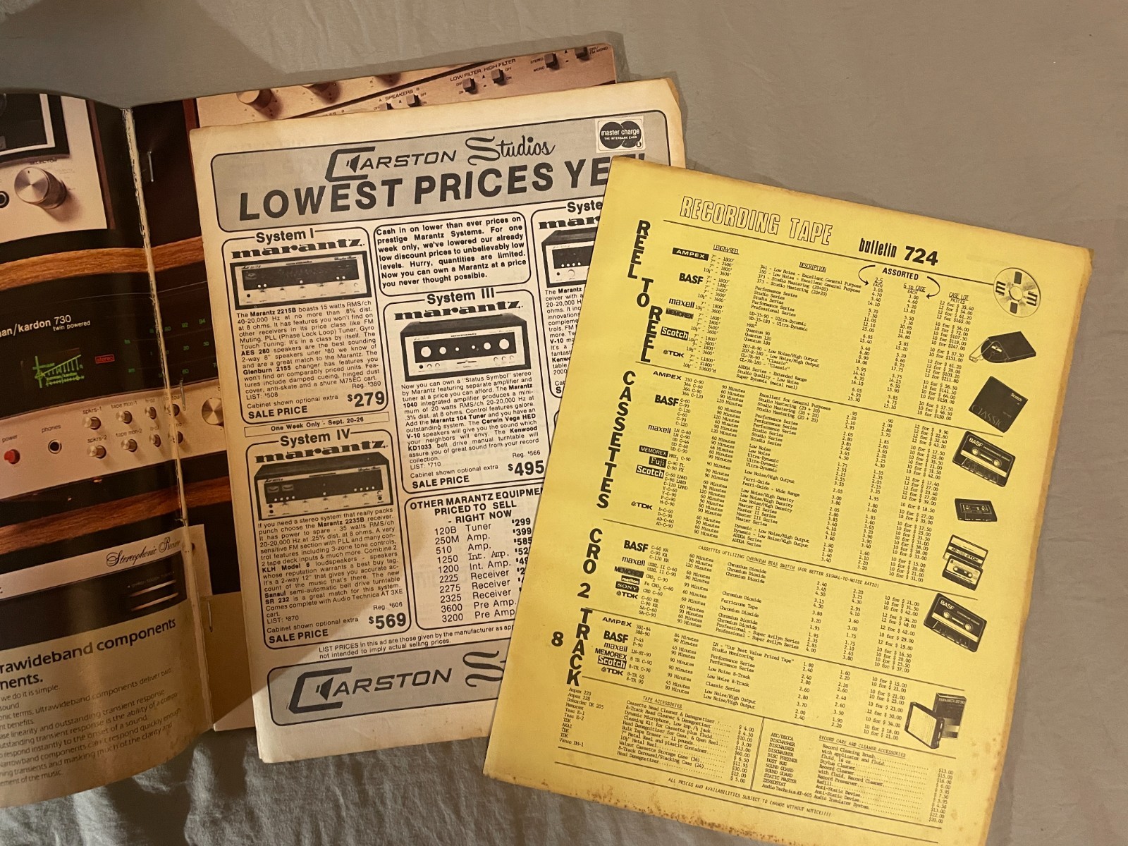 1978 Stereo Catalog Buyer’s Guide Hi-Fi Components Amps Receivers Tuners Vintage