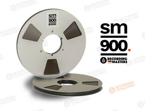 RTM SM900 1/2″ x 2500′ Analog Recording Tape – 10.5″ Metal Reel w/ Box NEW