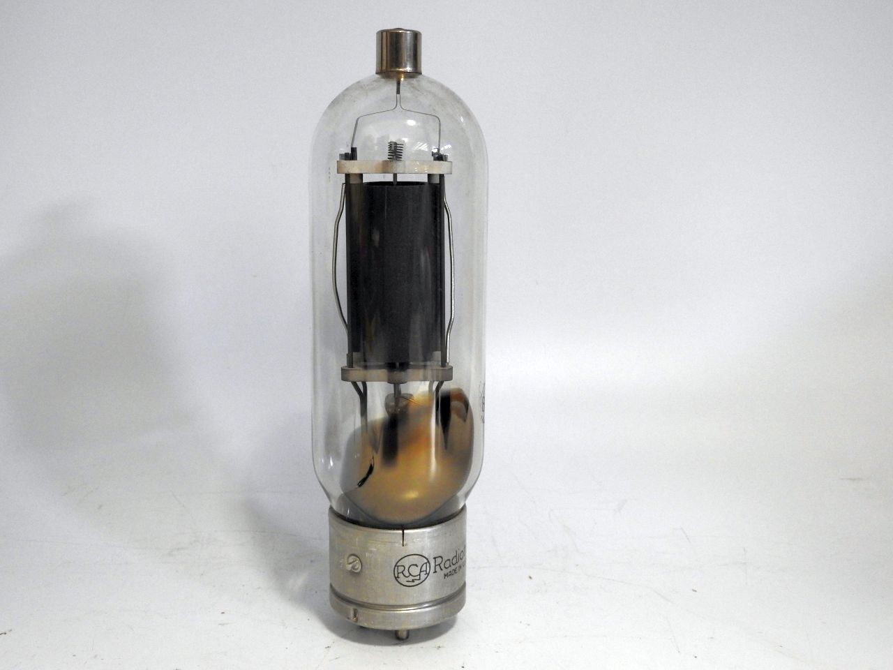 APPEARS TO BE ALMOST UNUSED RCA 805 / VT-143 HIGH POWER AUDIO TRIODE VACUUM TUBE