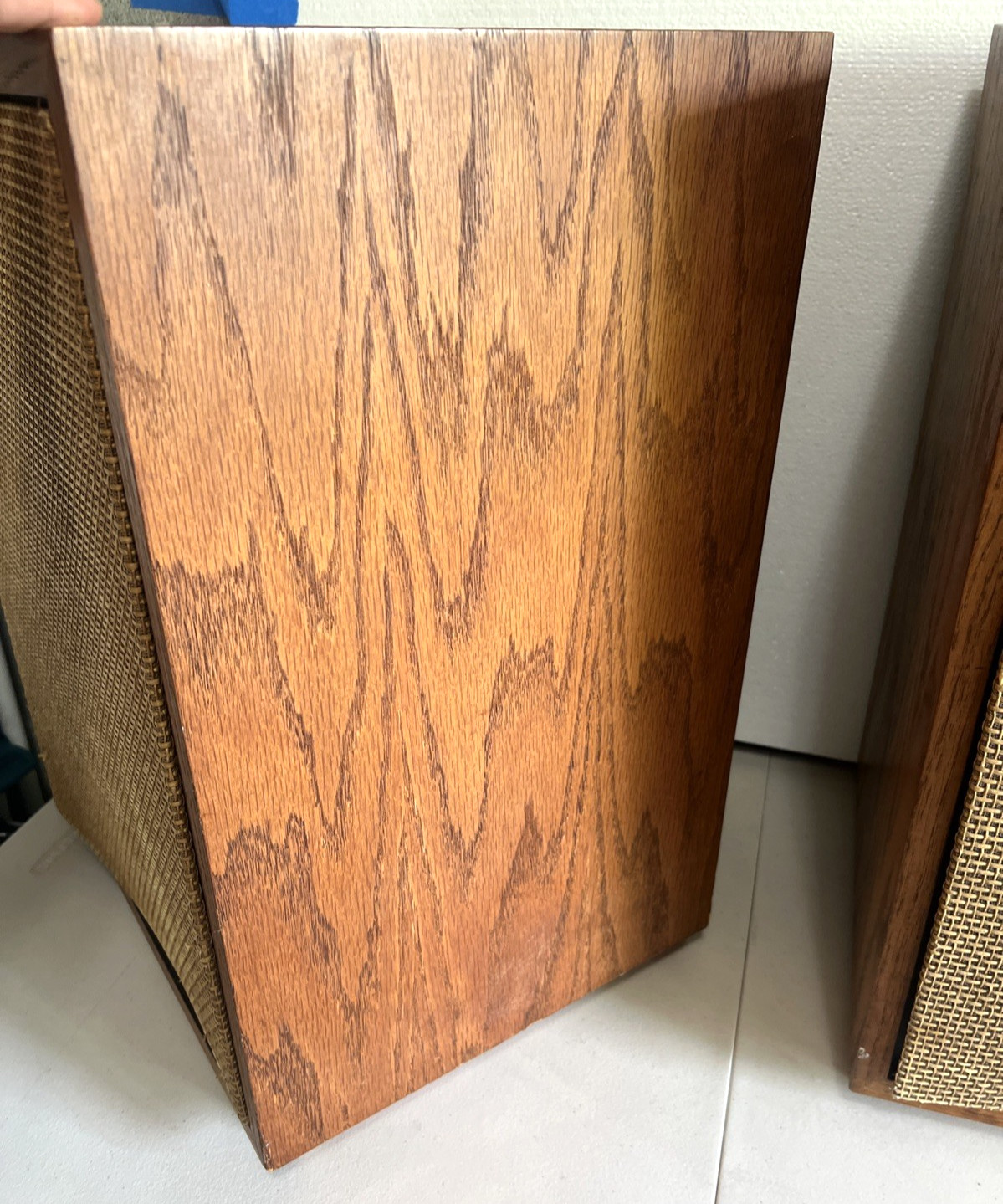 Vintage Pair of Klipsch Heresy II Loud Speaker System 4 ohm 94db RARE Tested!