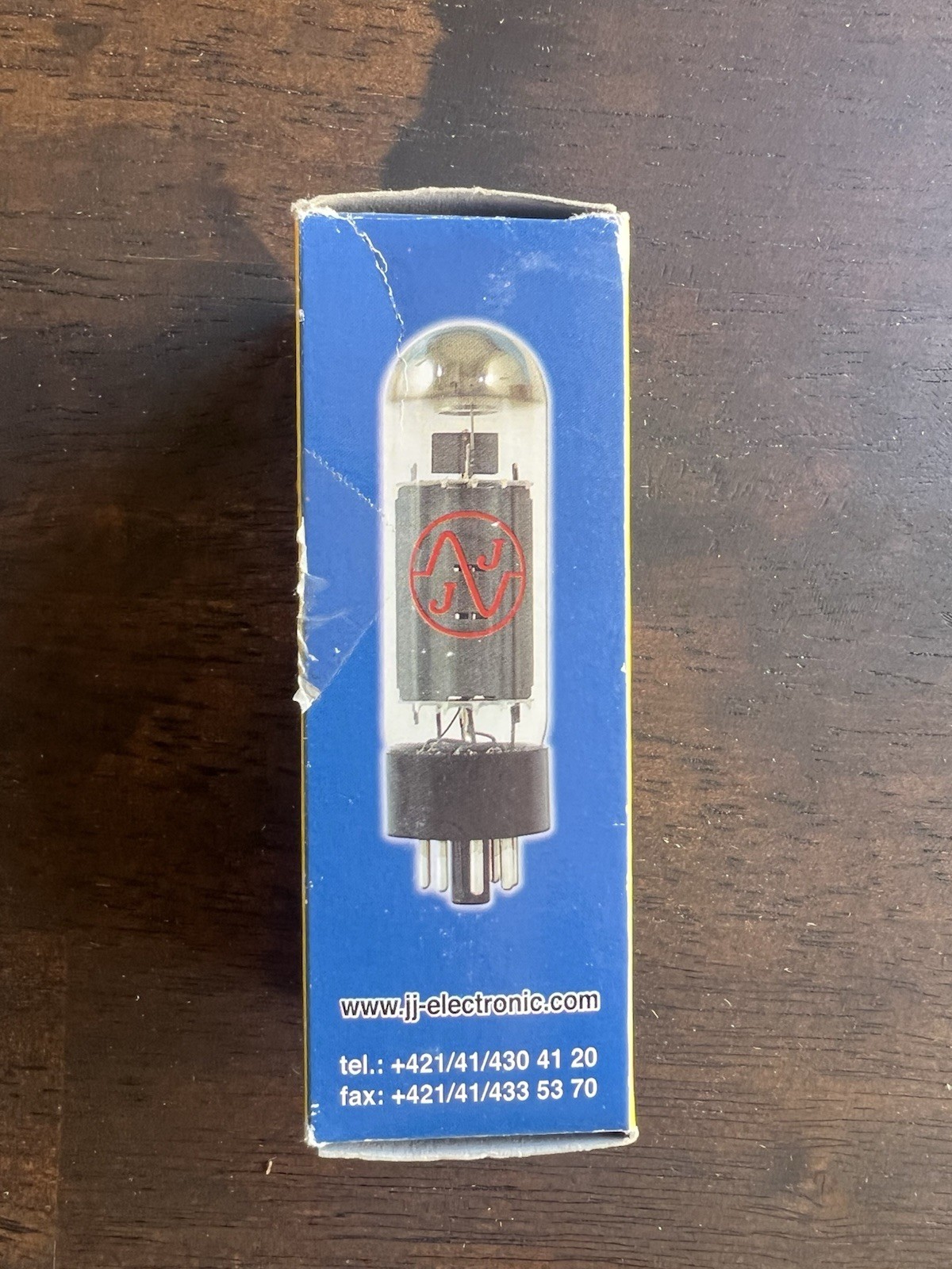 JJ Electronic 6V6S Vacuum Tube w/ Box, Model/MPN 6V6S (Slovak Republic)