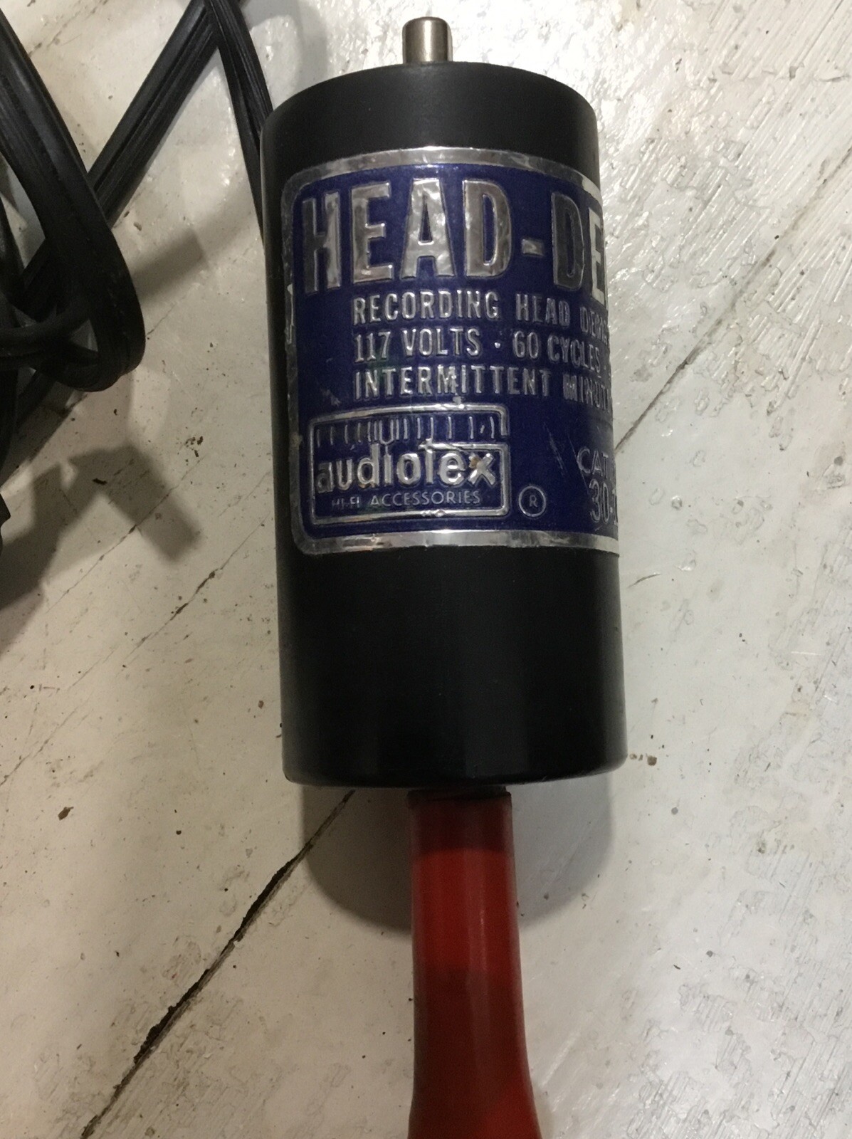 VINTAGE AUDIOTEX RECORDING HEAD DEMAG 30-112 FOR REEL TO REEL 8 TRACK & CASSETE