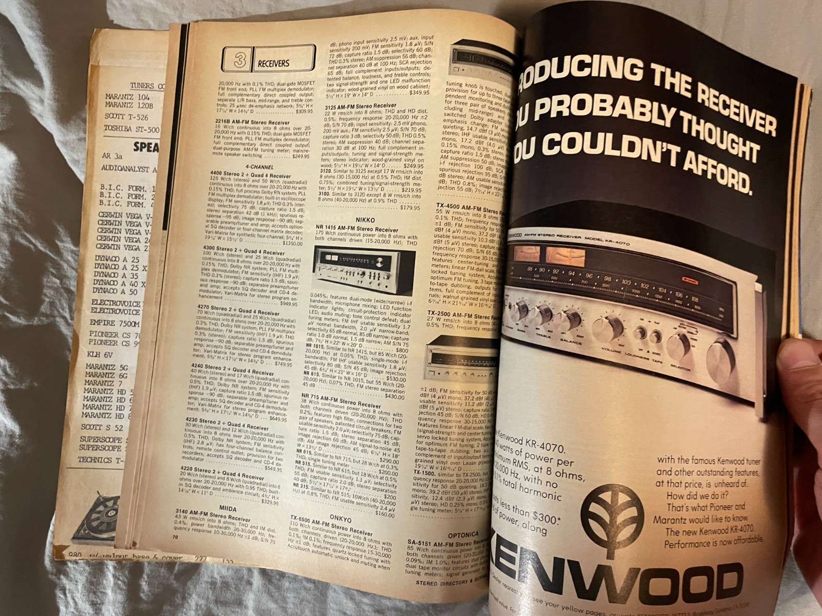 1978 Stereo Catalog Buyer’s Guide Hi-Fi Components Amps Receivers Tuners Vintage