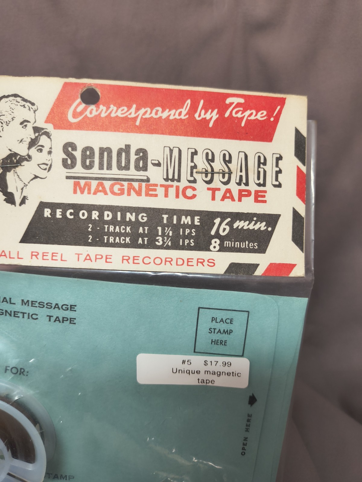 Vintage Burco Magnetic Tape