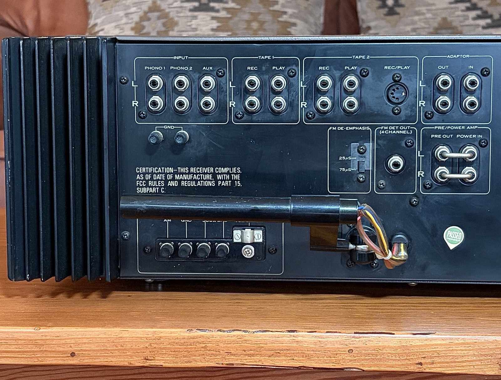 Vtg PIONEER SX-1250 AM/FM Stereo Receiver 160 Watts Recapped Upgraded Near MINT!