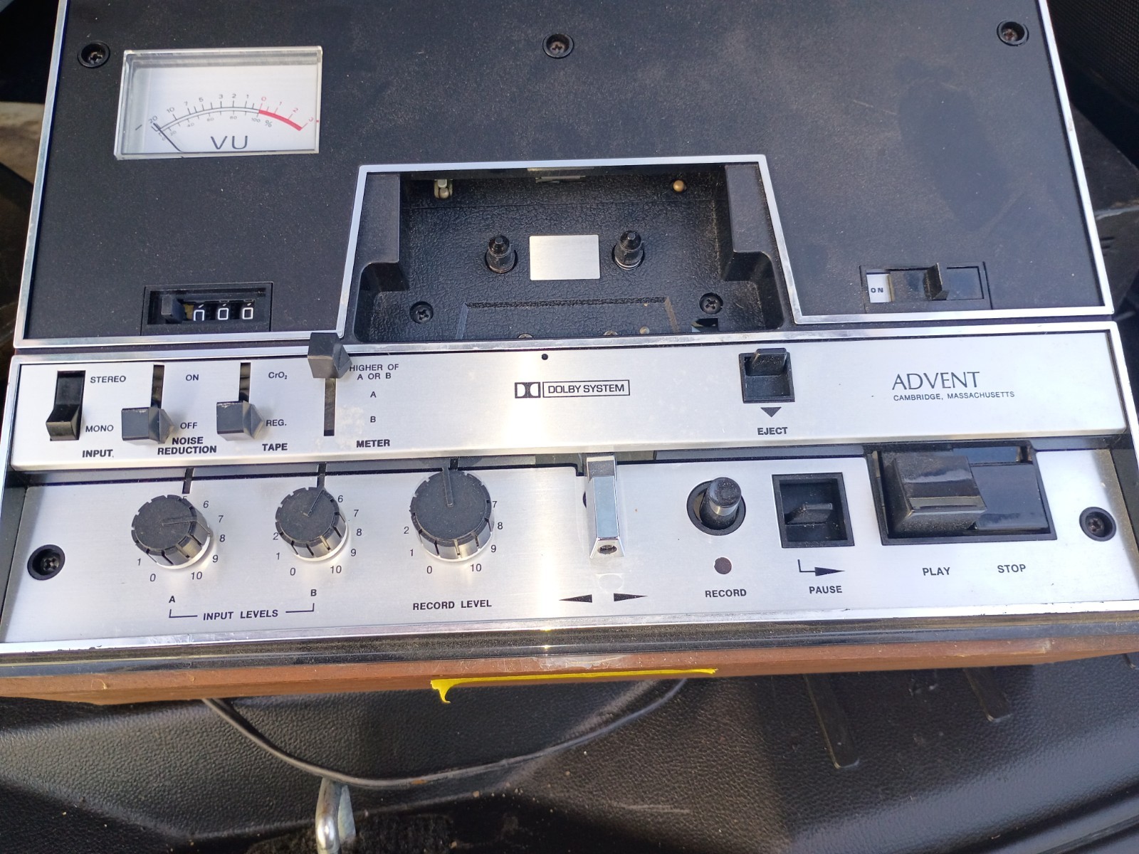 Advent 201 Cassette Deck Tape Deck Vintage Audio Recorder Model 201 Vintage