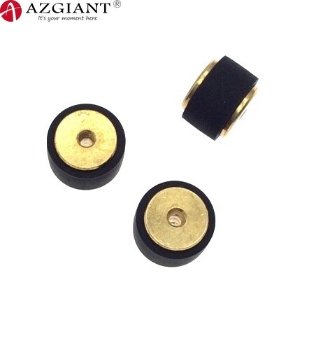 2pcs 11*8*2mm Bronze Hub Pinch Roller Radio Roller Belt Pulley for Akai Sony
