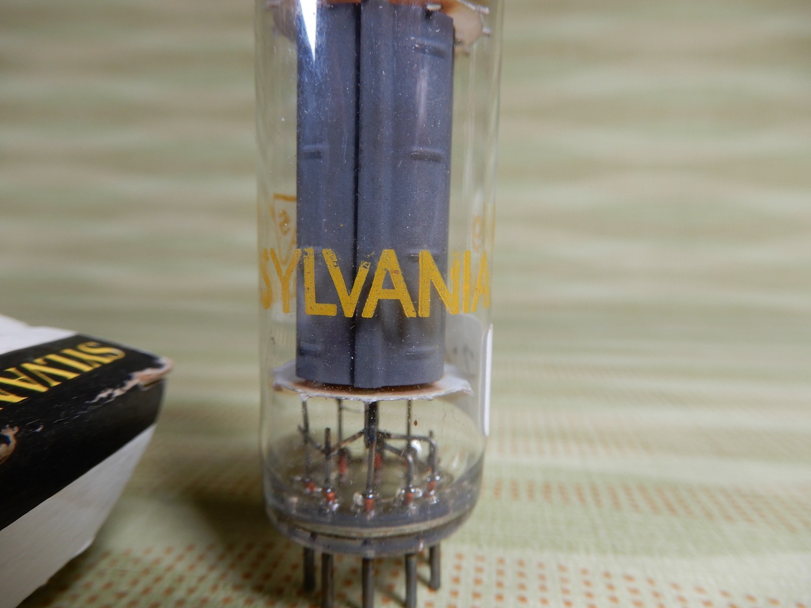 Sylvania Gray Plate 7189 Vacuum Tube Amplitrex Tested Strong 97% Gm
