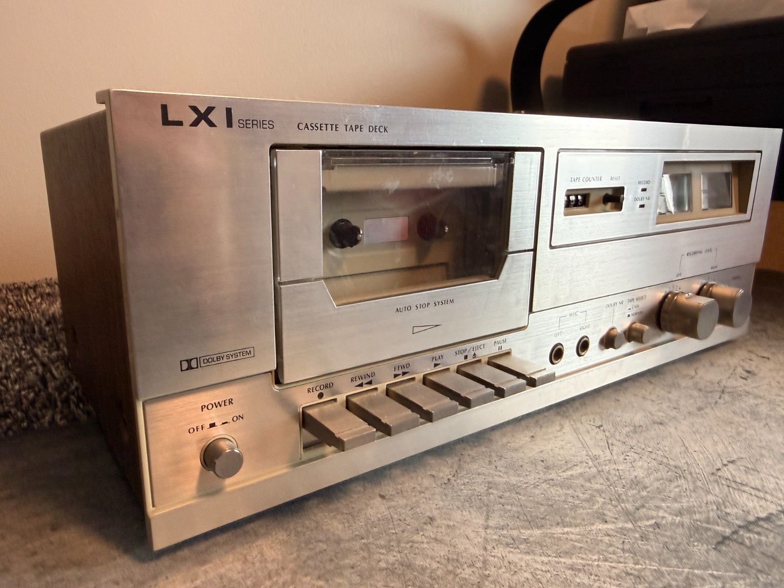 Sears LXI Series Metal 564.93250900 Cassette Tape Deck Tested – See Video!