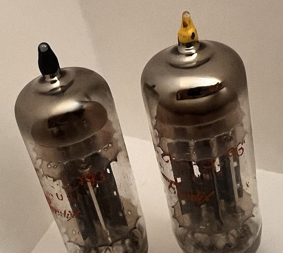 Pair Bendix 5993 TT-10 Rare SPECIAL Yellow Blue Tip (ultra low noise) Old Stock
