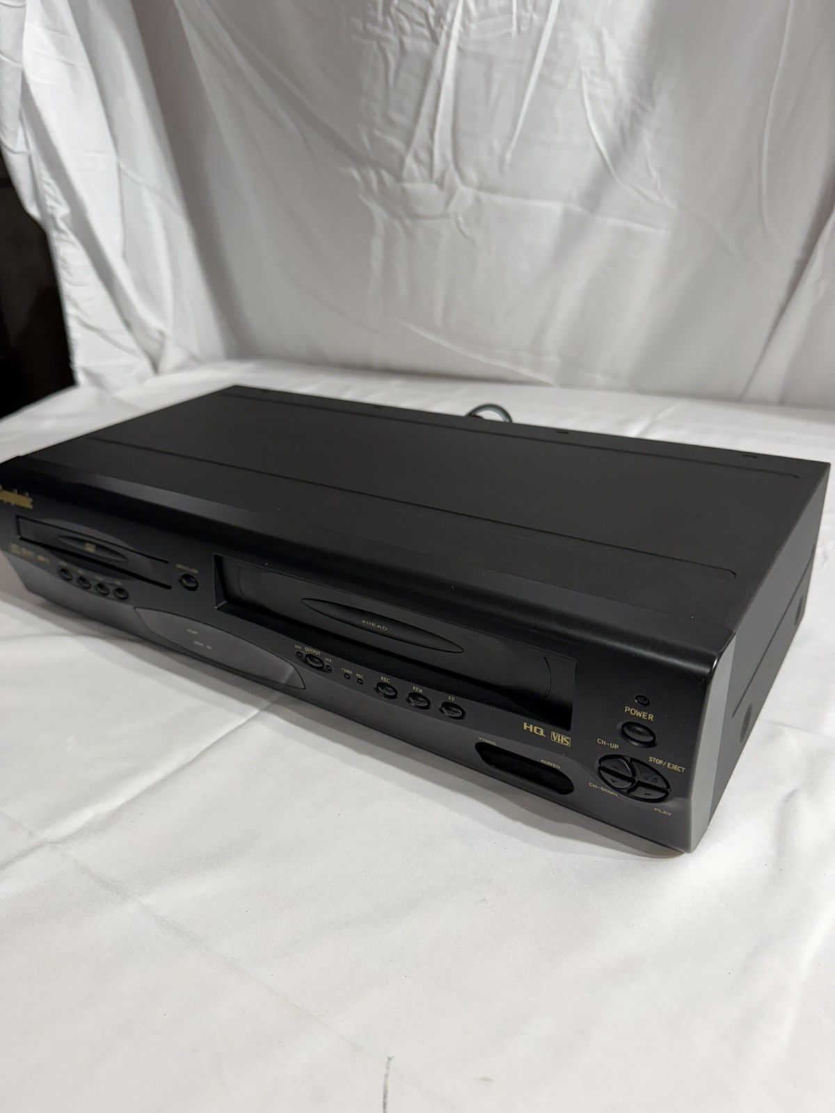 Symphonic CWF803 DVD VCR Combo Player VHS Recorder 4-Head Hi-Fi Tested