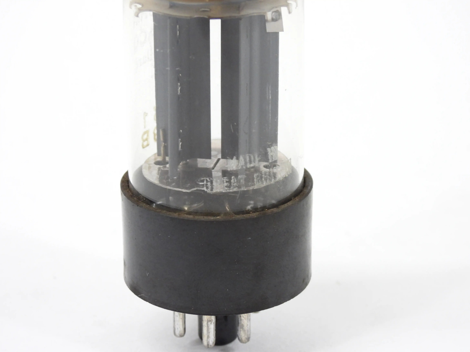 Mullard GZ34 5AR4 Vintage f31 1959 Fat Base Audio Rectifier Tube (balanced)