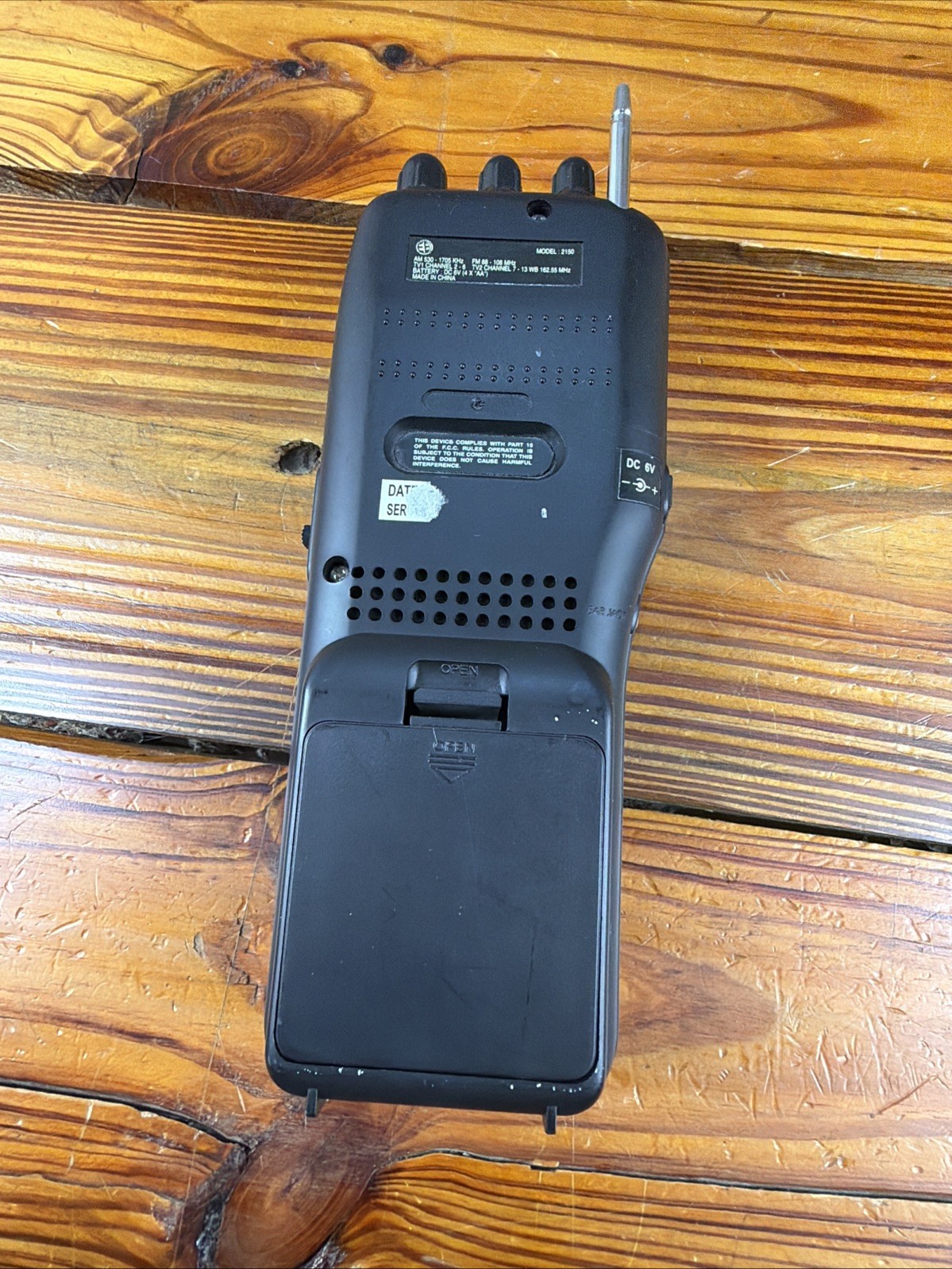ELECTRO BRAND Multi Band Radio Model 2150 AM/FM/TV1/TV2/Weather Band TESTED!