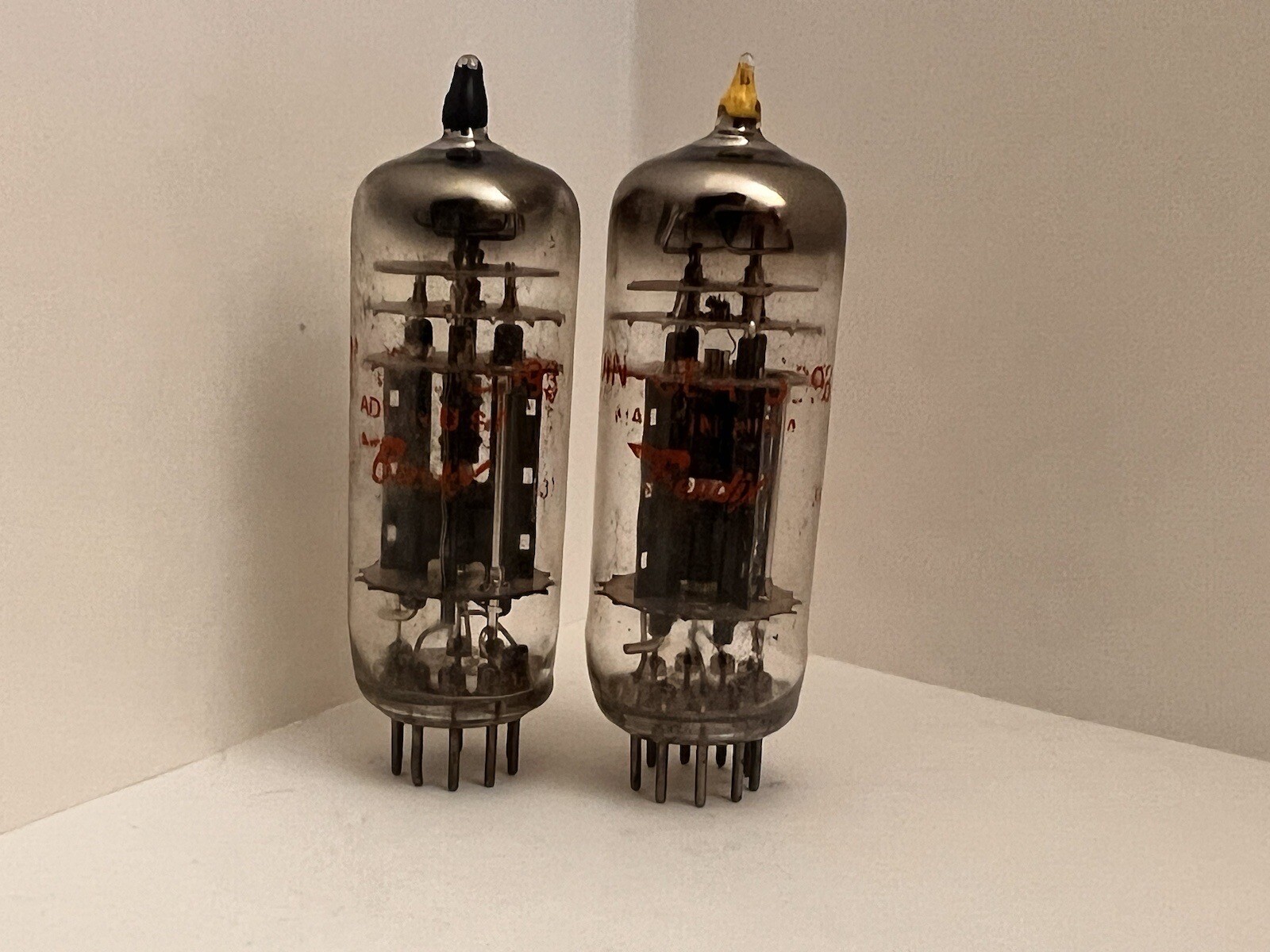 Pair Bendix 5993 TT-10 Rare SPECIAL Yellow Blue Tip (ultra low noise) Old Stock