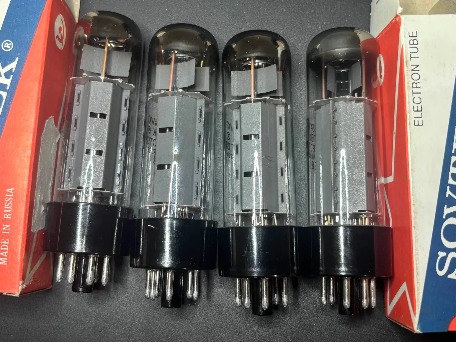 Sovtek EL34WXT Matched Quad Vintage Vacuum Tubes Tested 2026 NOS Quality