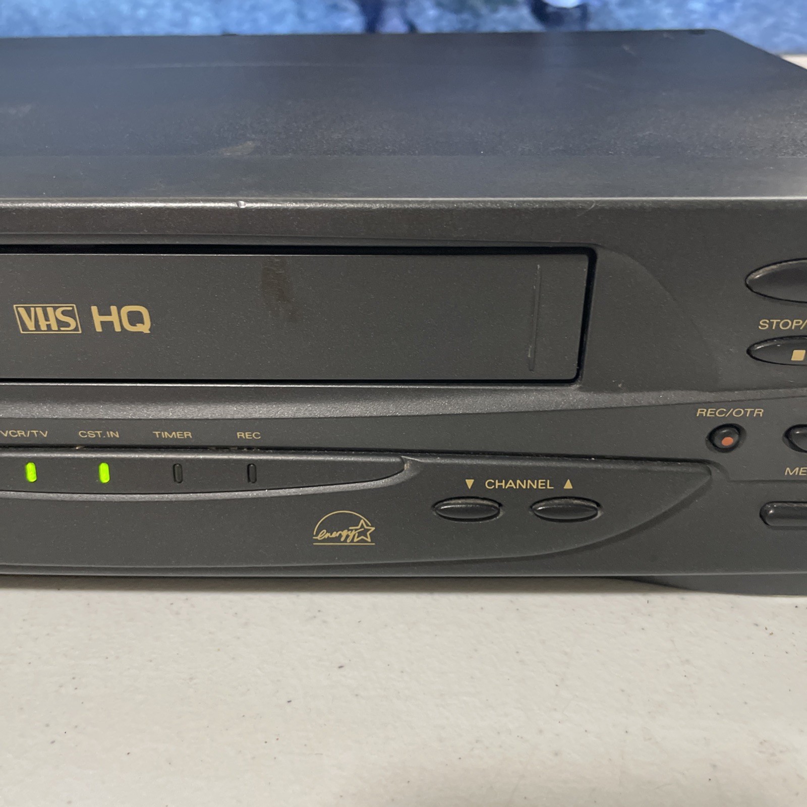SEE⭐️VIDEO Philips Magnavox VCR VHS/HQ Tape Recorder VR201BMG21 Tested/Works