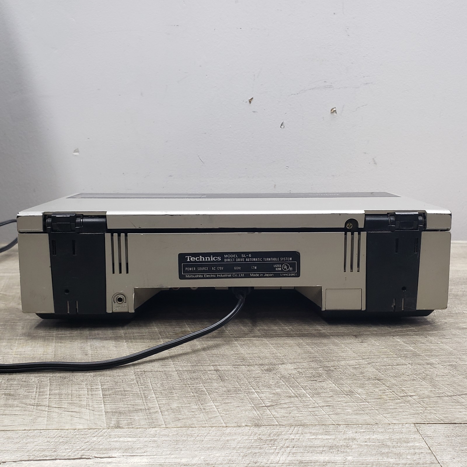 Works/SEE VIDEO* Technics SL-6 Automatic Direct Drive Linear Tracking Turntable