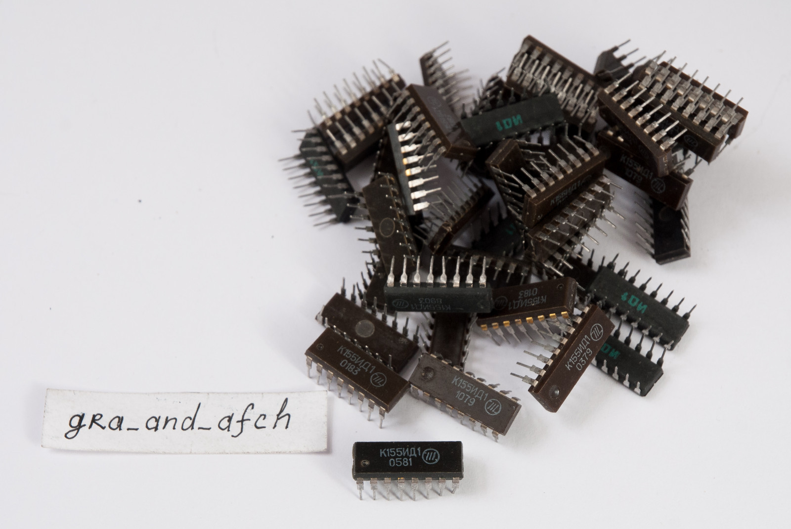 NEW K155ID1 Nixie tubes driver – 74141, SN74141J, DM74141N, MH74141 [6 PCS]