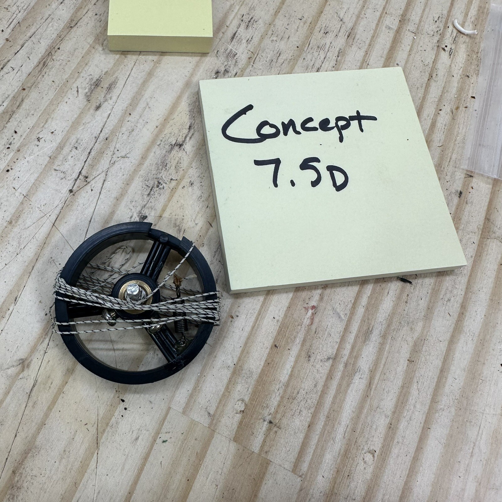 Concept 7.5D Receiver Parts – Tuner Cable Line Thread Wheel