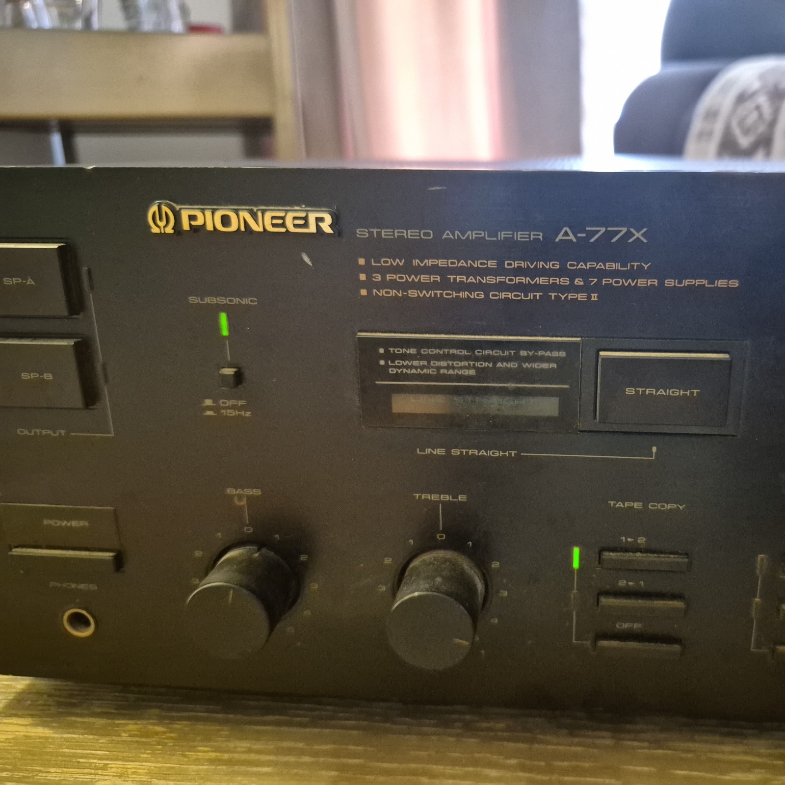Pioneer A-77X Stereo Amp