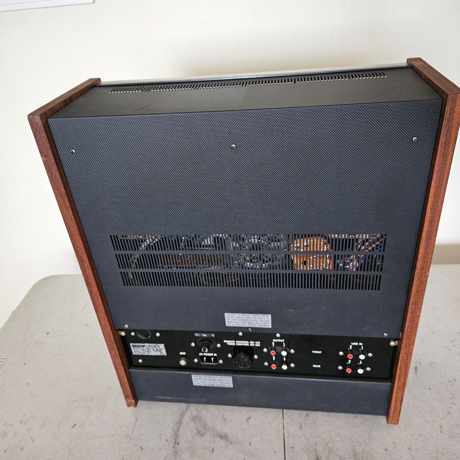 Teac 3340S Reel to Reel Tape Deck/T2W/2 Speed 7 1/2 & 15 IPS/Serviced.