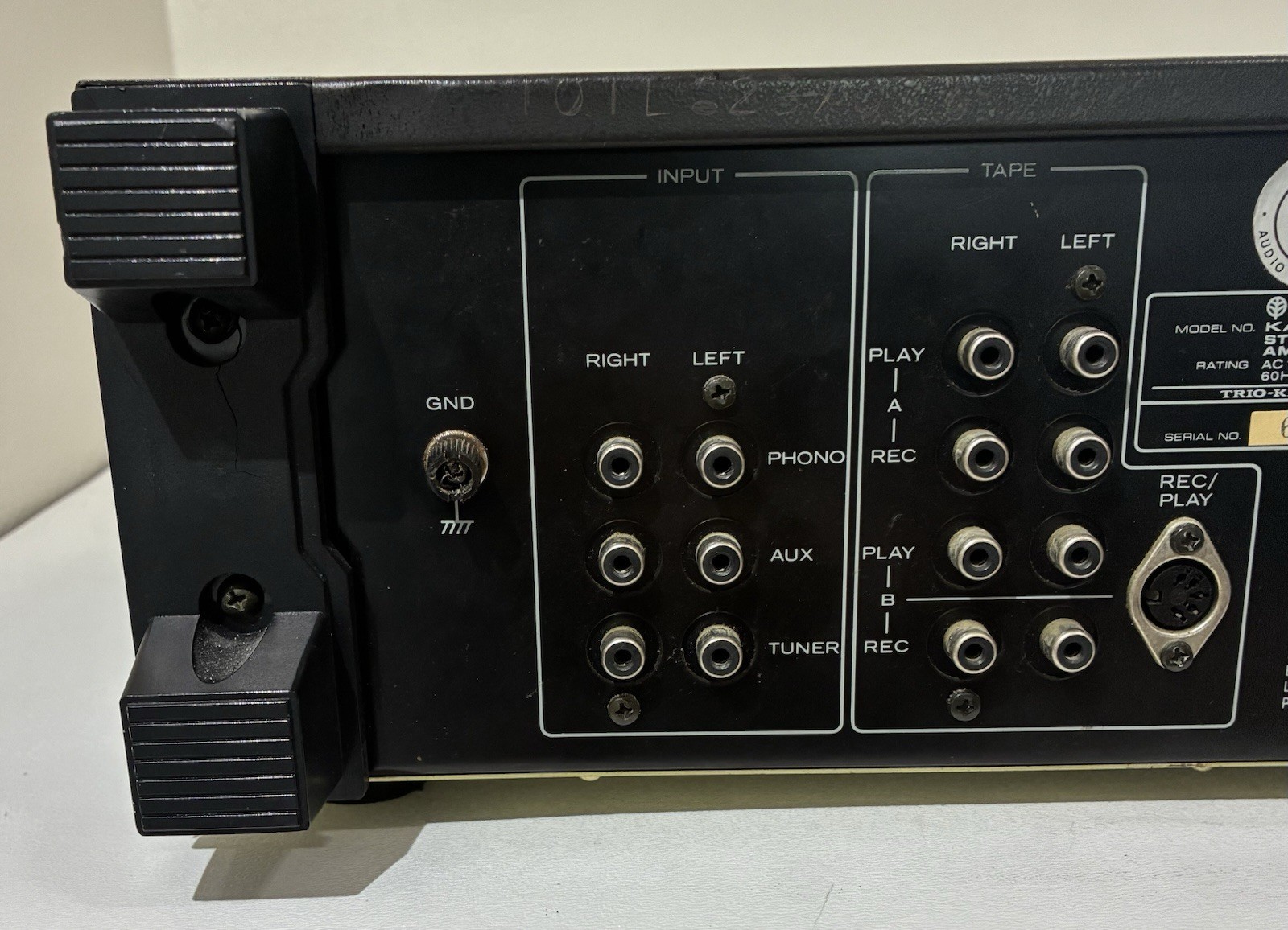 Kenwood KA-7100 DC Integrated Stereo Amplifier Sound System Tested Works Great