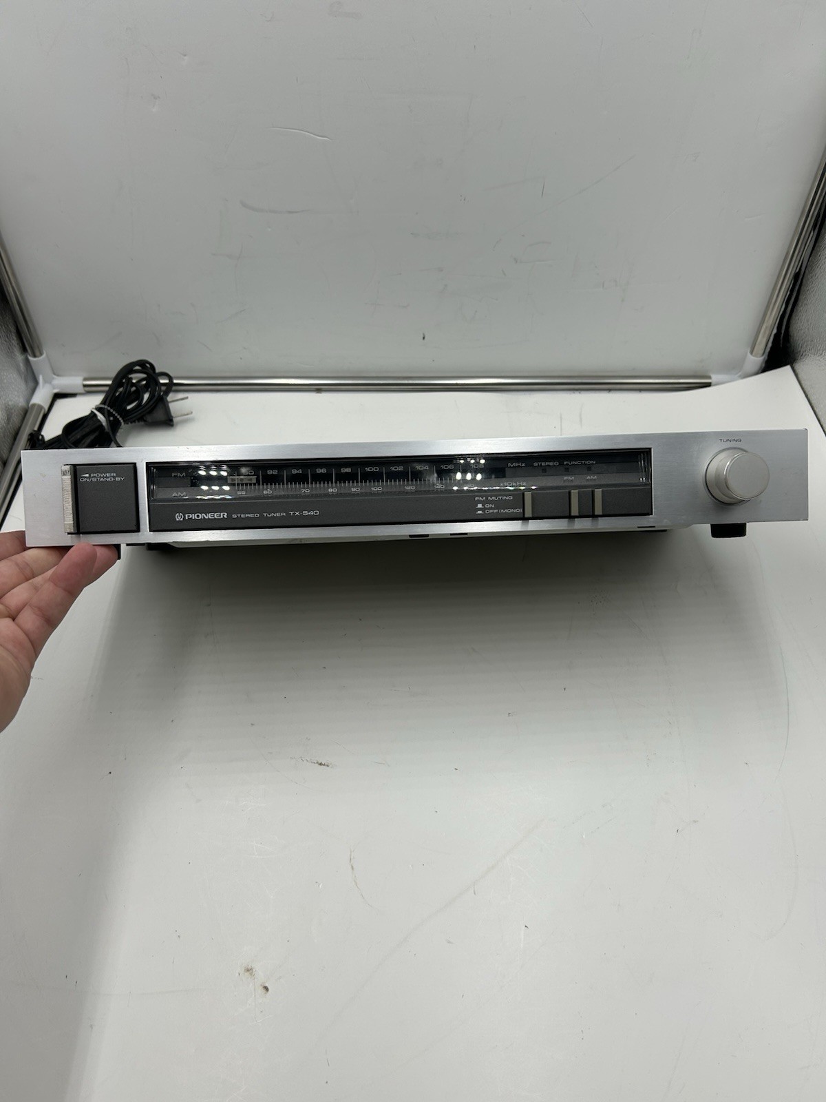 VTG Pioneer TX-540 Stereo Tuner AM/FM Analog Radio Component (Tested/Working)