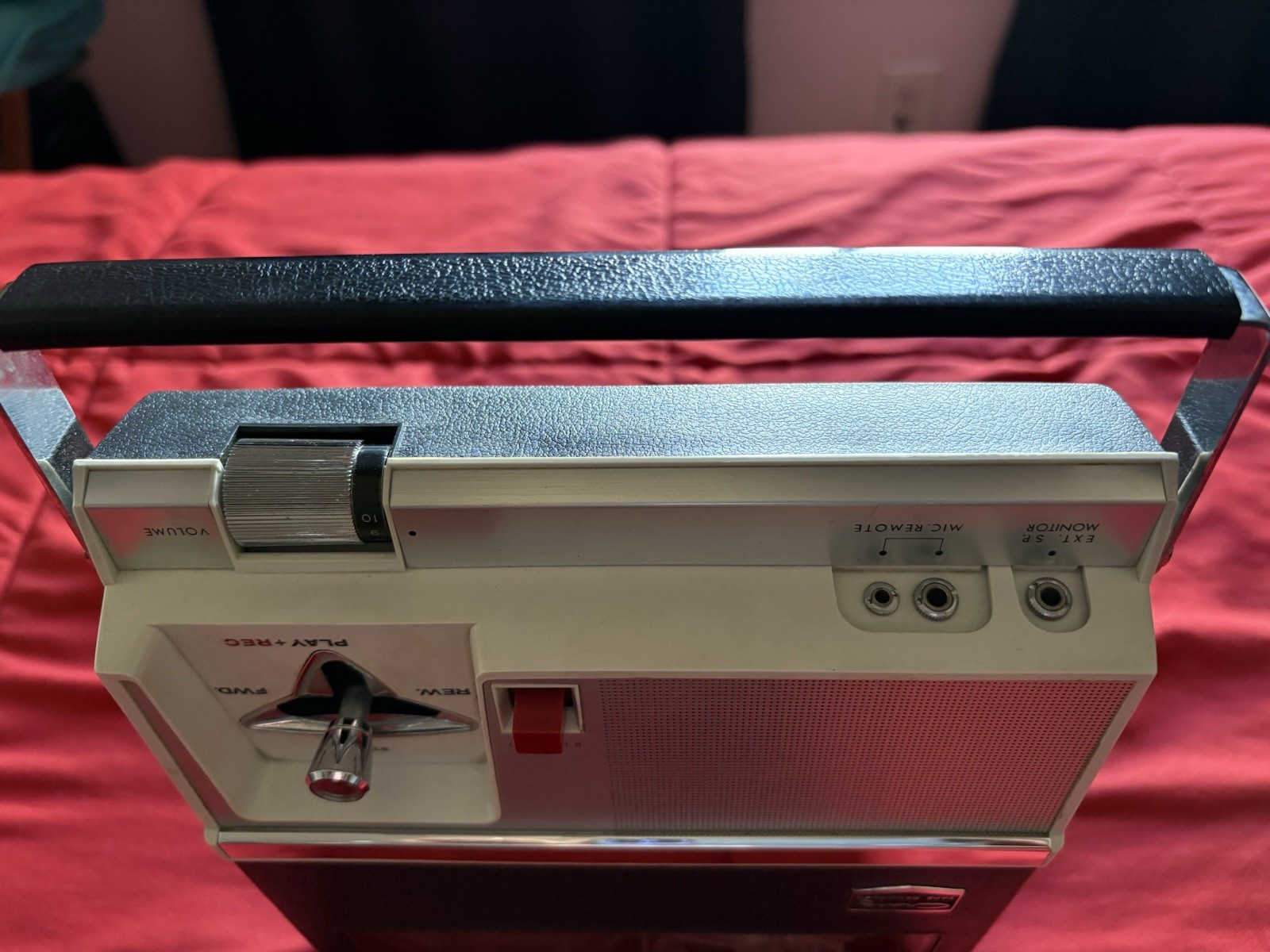 Vintage Craig 212 Portable Reel-to-Reel Tape Recorder 7 Transistor Made in Japan