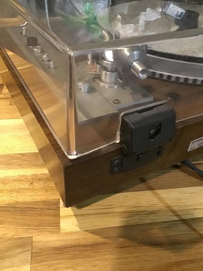 Pioneer XL-1550 Record Player Consumer Electronic Hobby Music Home Audio Brown