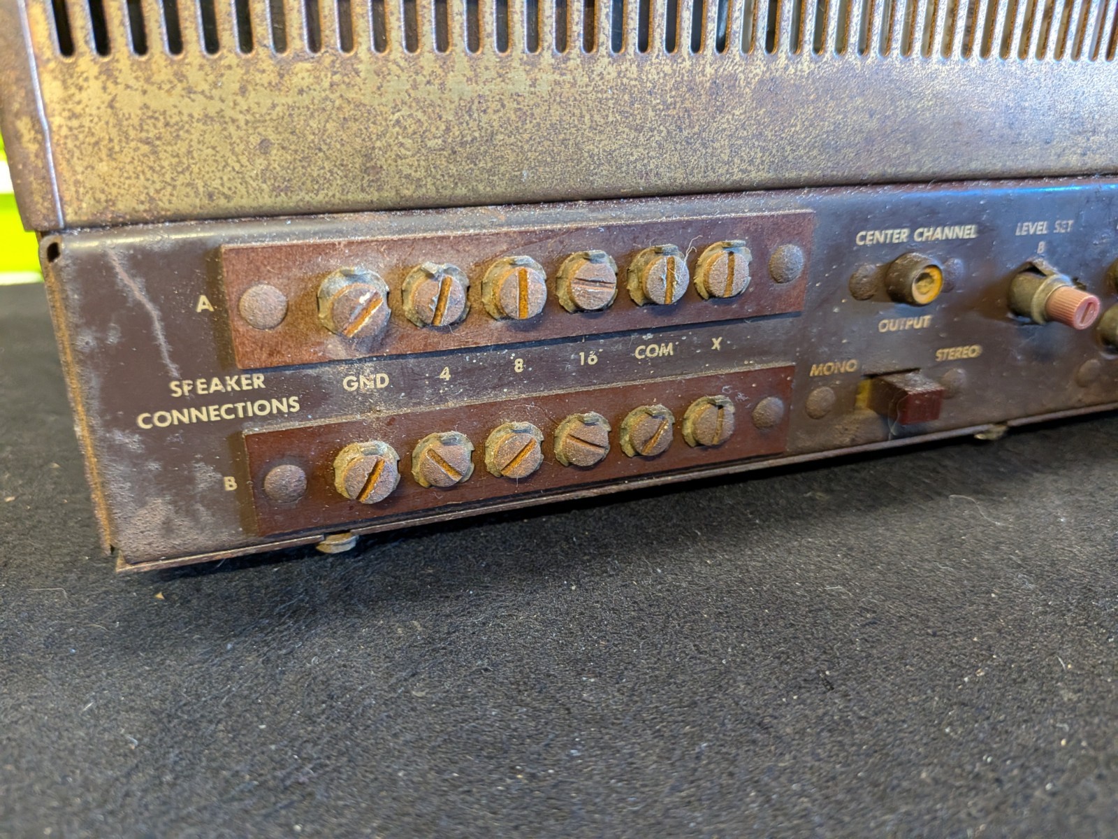 The Fisher SA-100 Stereo Tube Power Amplifier