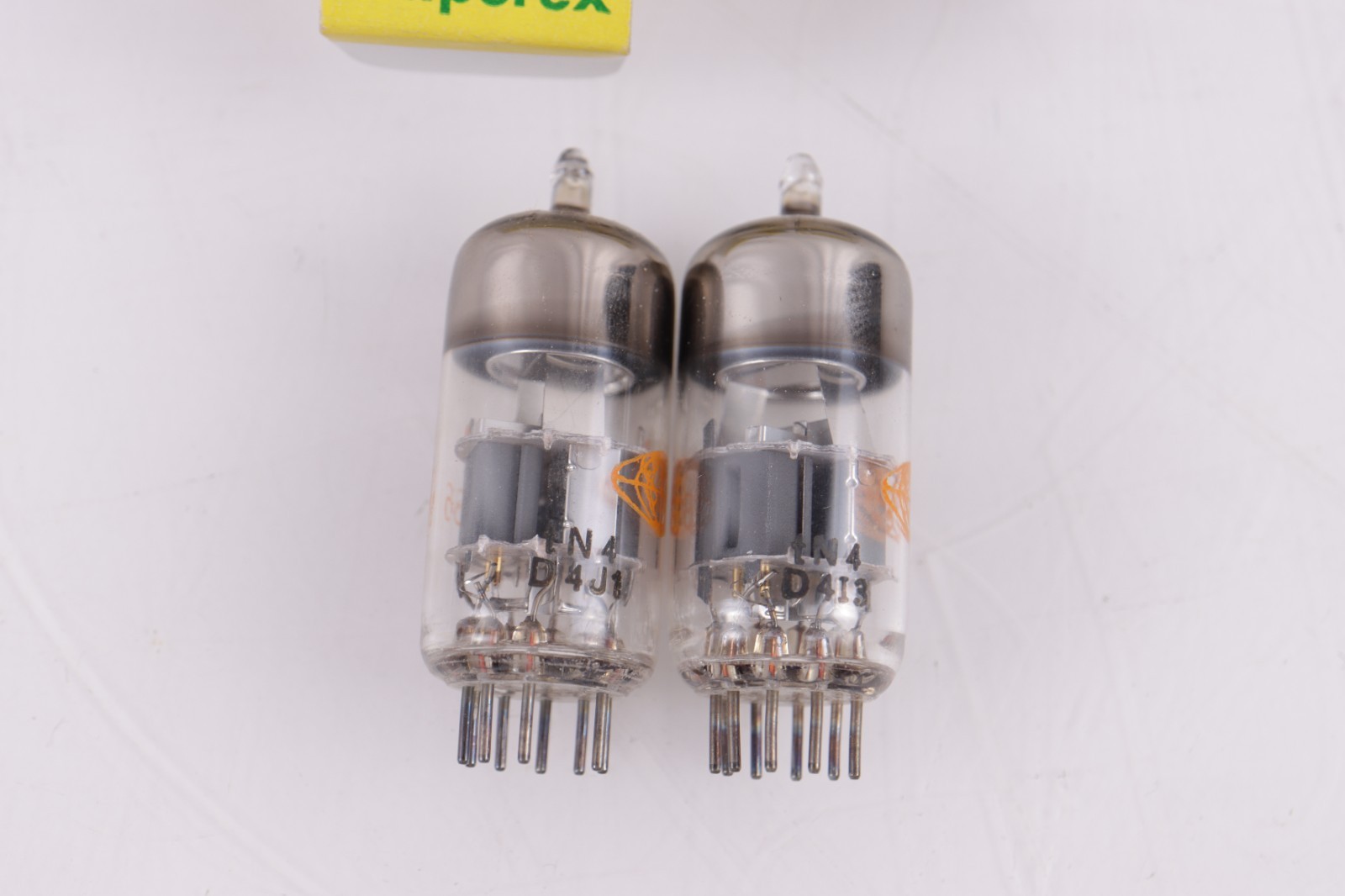 Pair Amperex 6GM8/ECC86 NOS Vacuum Tubes