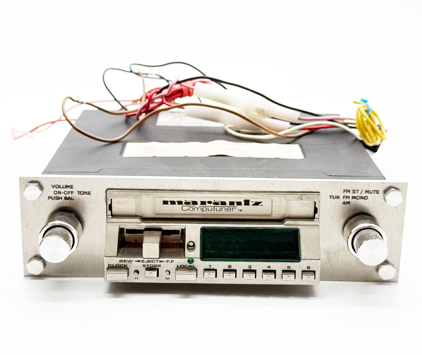 🎵🎵MARANTZ Computuner CAR 410 Cassette FM/AM Stereo Receiver – Working