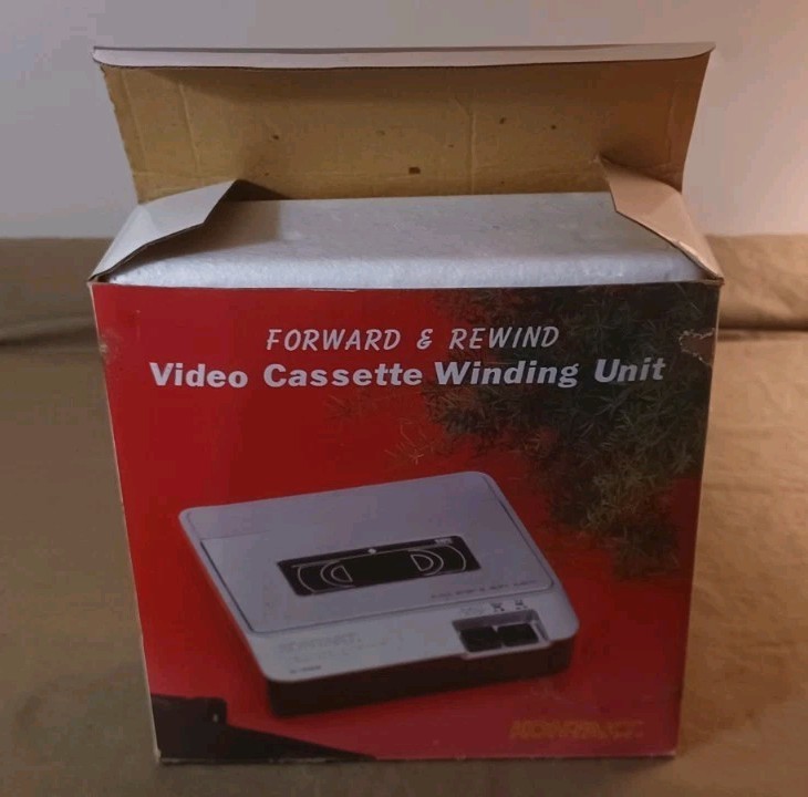 Kontakt K-999 Vintage Video Cassette Forward & Rewind Unit / Rewinder Tested!!!!