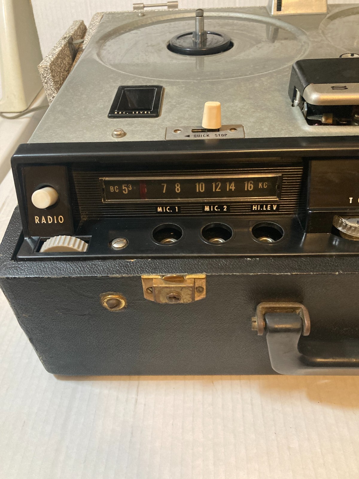 Vintage Sony 60’s Tapecorder Reel-To-Reel Portable Tape Recorder# 362 VGC