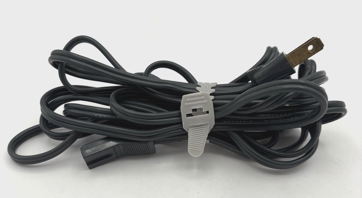 Vintage Hirakawa VM0034 8ft Power Cord Cable 125 Volt 7 Amp Japan