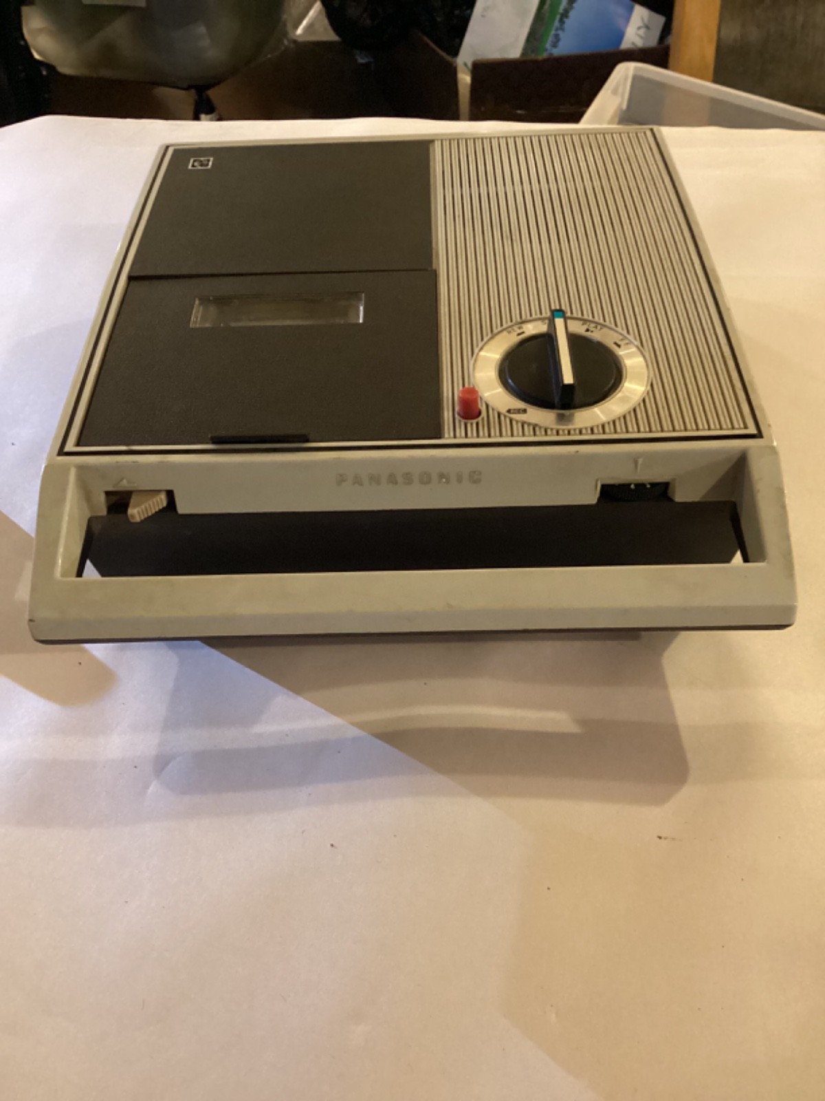 VTG Panasonic Cassette Player RQ-204S Matsushita Made in Japan ,NOT TESTED AS IS