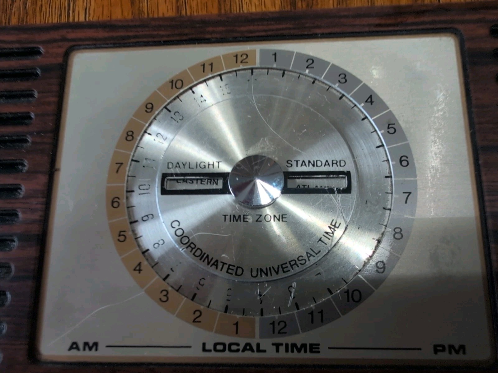 Realistic Weatheradio TimeKube Receiver Weather Radio Model 12-149A