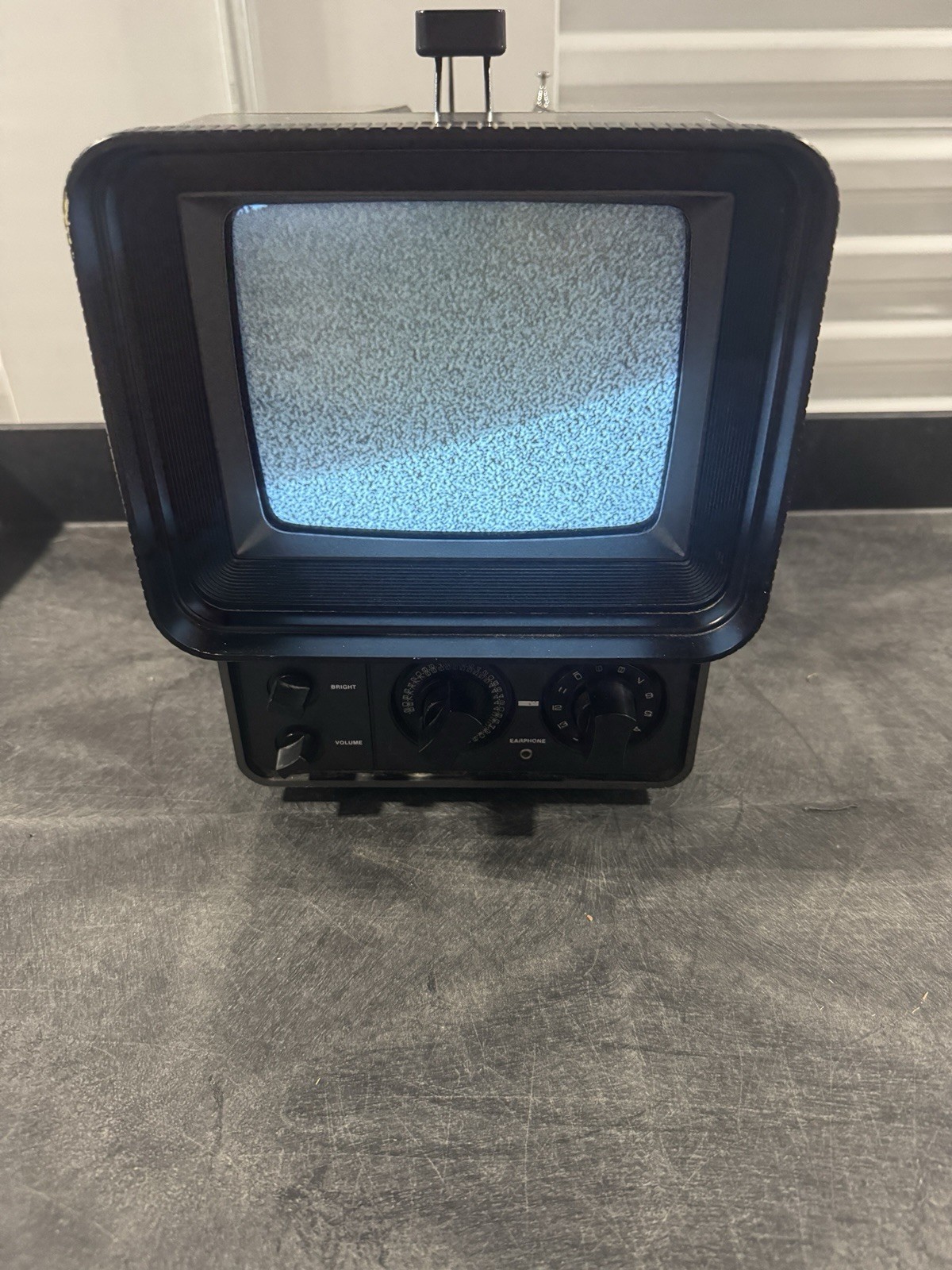 Vintage Tri-Power Quasar TV UHF VHF Portable Analog Tested