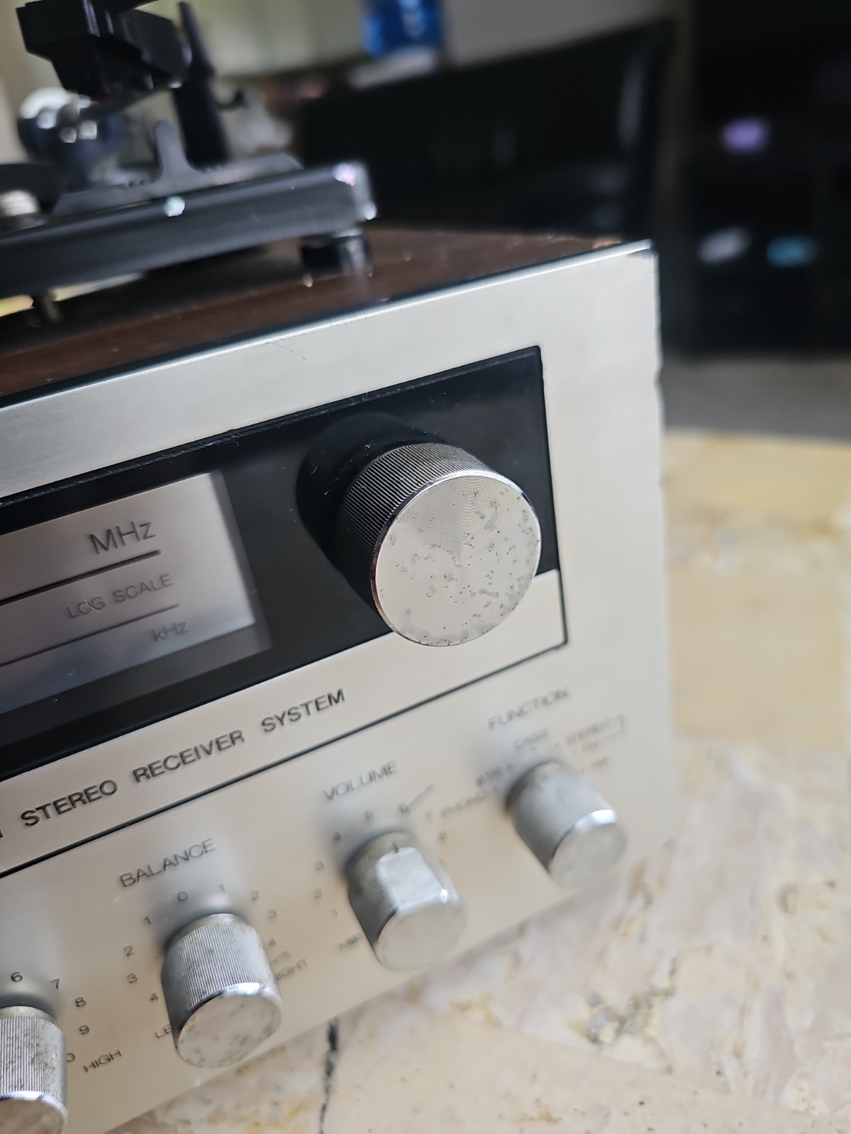 VTG Montgomery Ward Am/Fm Stereo 8 Track Cassette Vinyl Player Tested Read