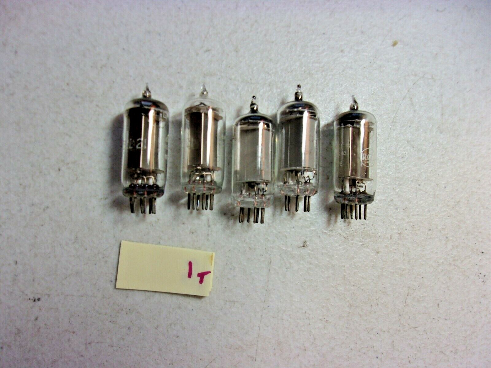 LOT OF 5 NEW NO BOX RCA ELECTRONIC TUBE JRC 2D21 (331)
