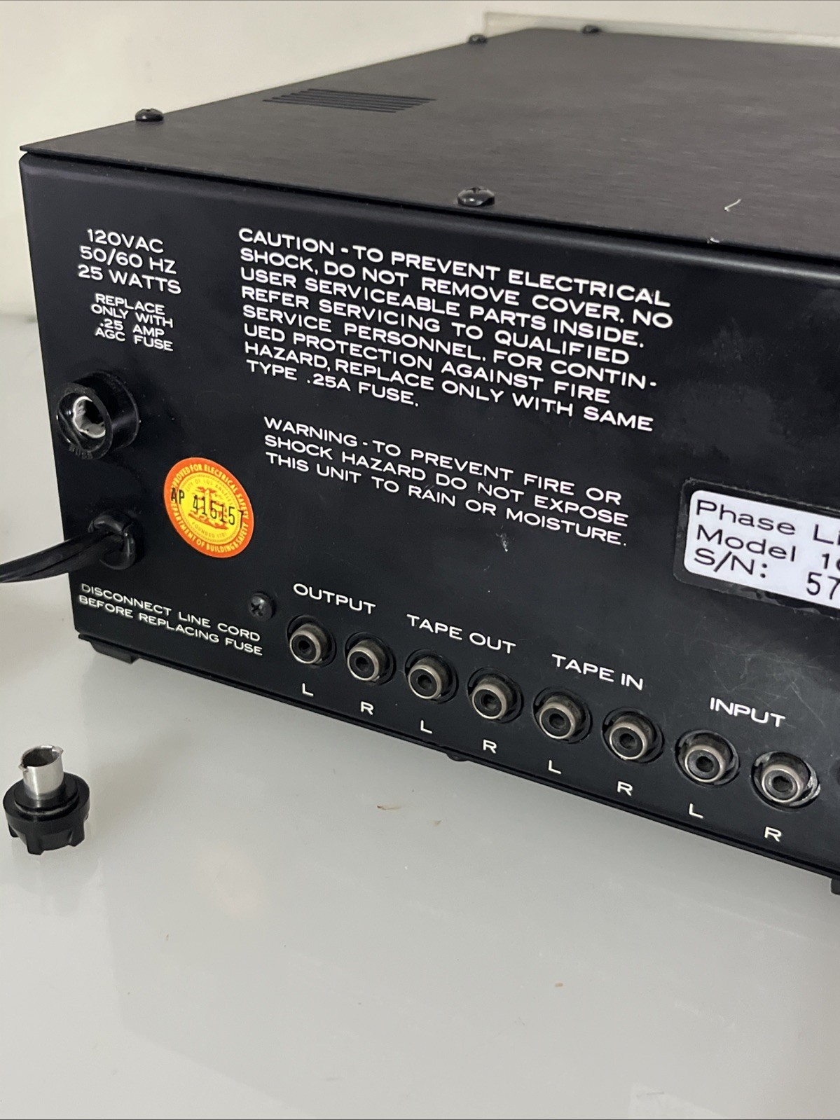 USED PHASE LINEAR 1000 AUTO CORRELATOR DYNAMIC RANGE RECOVERY