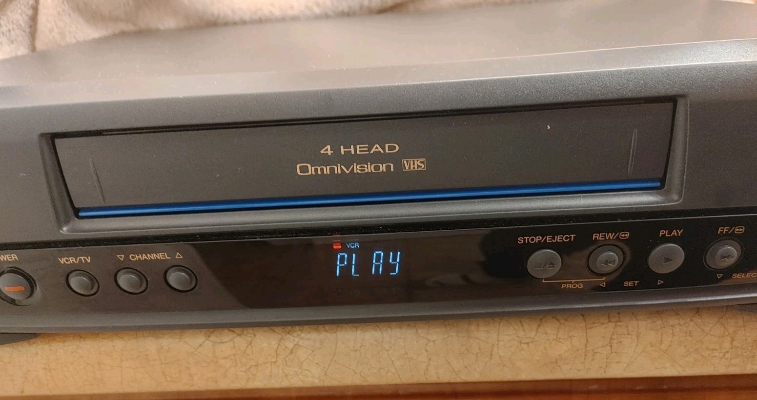 Panasonic PV-7400 OmniVision Blue Line VHS VCR With Remote – Tested & Working