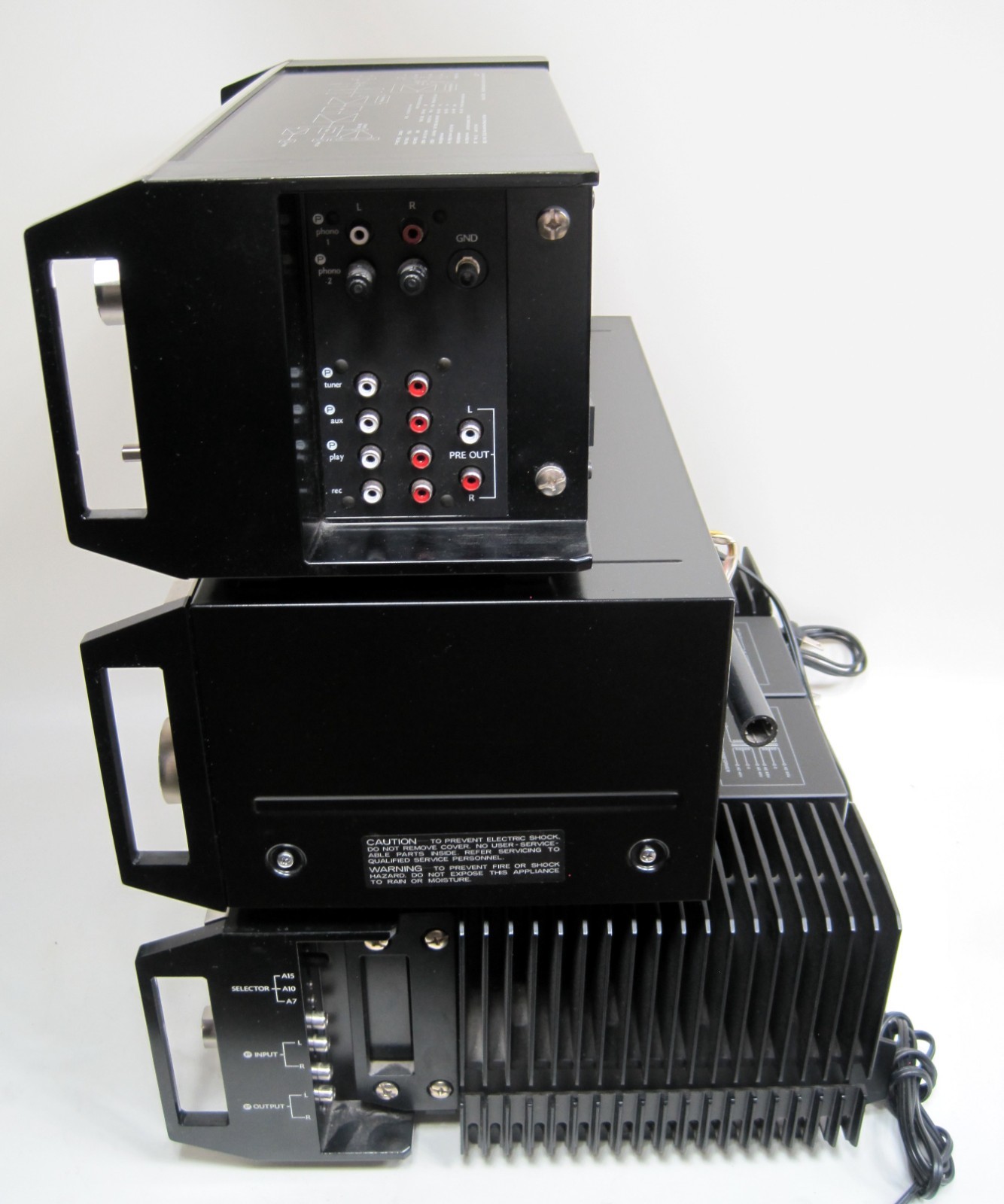 Mitsubishi DA-F10 DA-P10 DA-M10 DA-A15 Vintage Amplifier Preamplifier Tuner