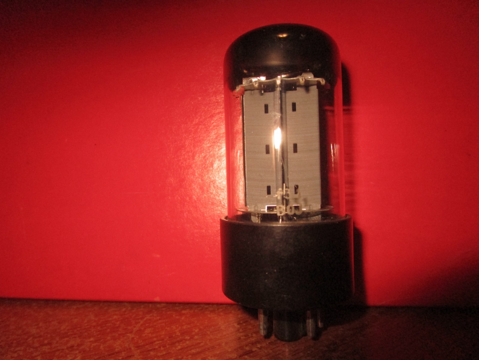 (1) NOS Test Mullard F31 BOJ OO Getter Fat Base 5AR4/GZ34 Guitar Audio Tube
