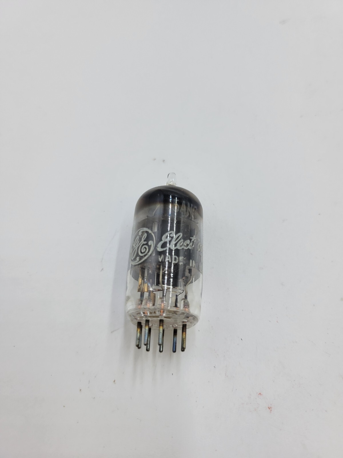 General Electric 5AN8 Electronic Tube Plug-In 9-Pin Triode Pentode Glass Body