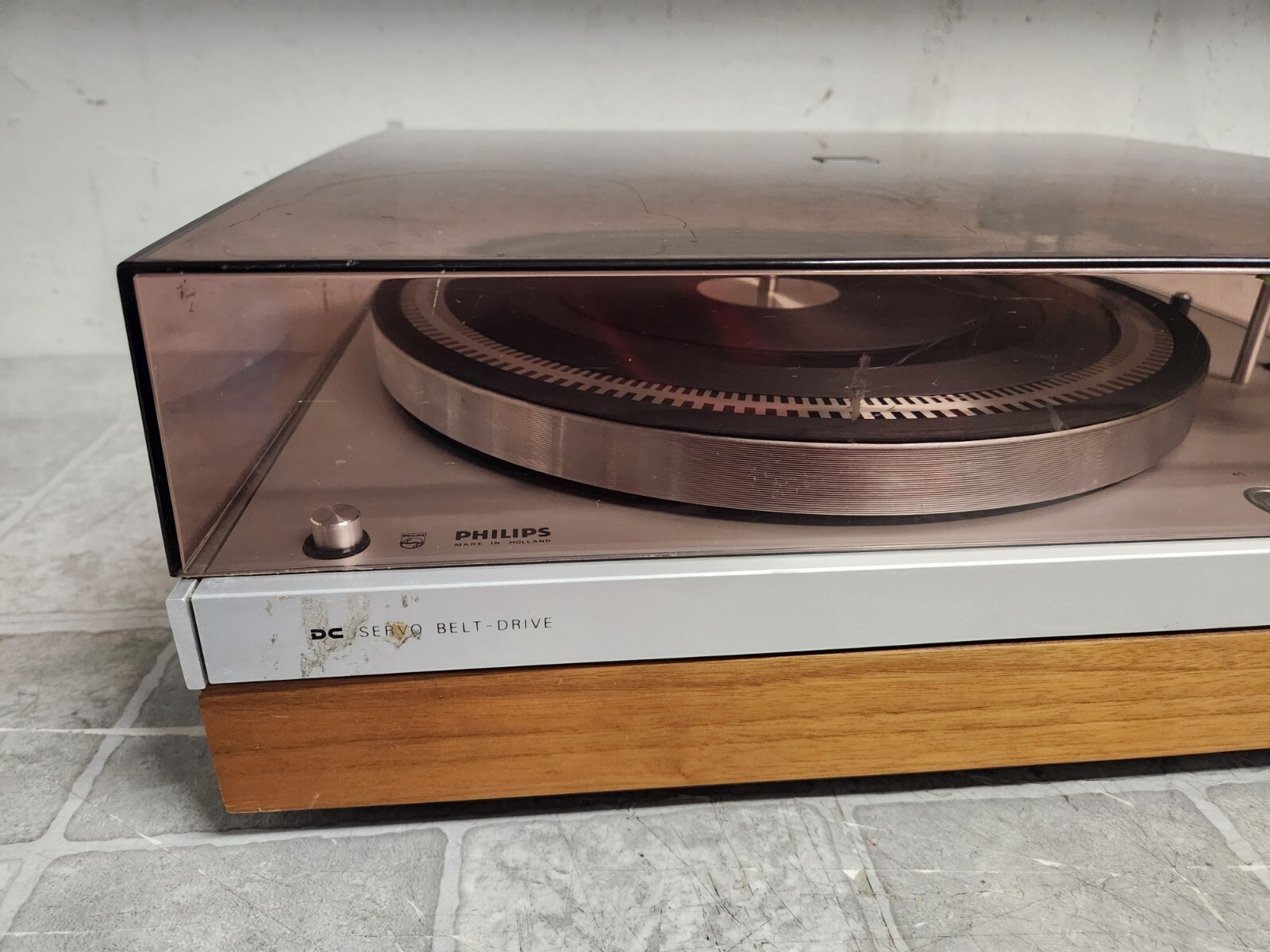 Philips Electronic 312 DC Servo Belt Drive Turntable PARTS/REPAIR