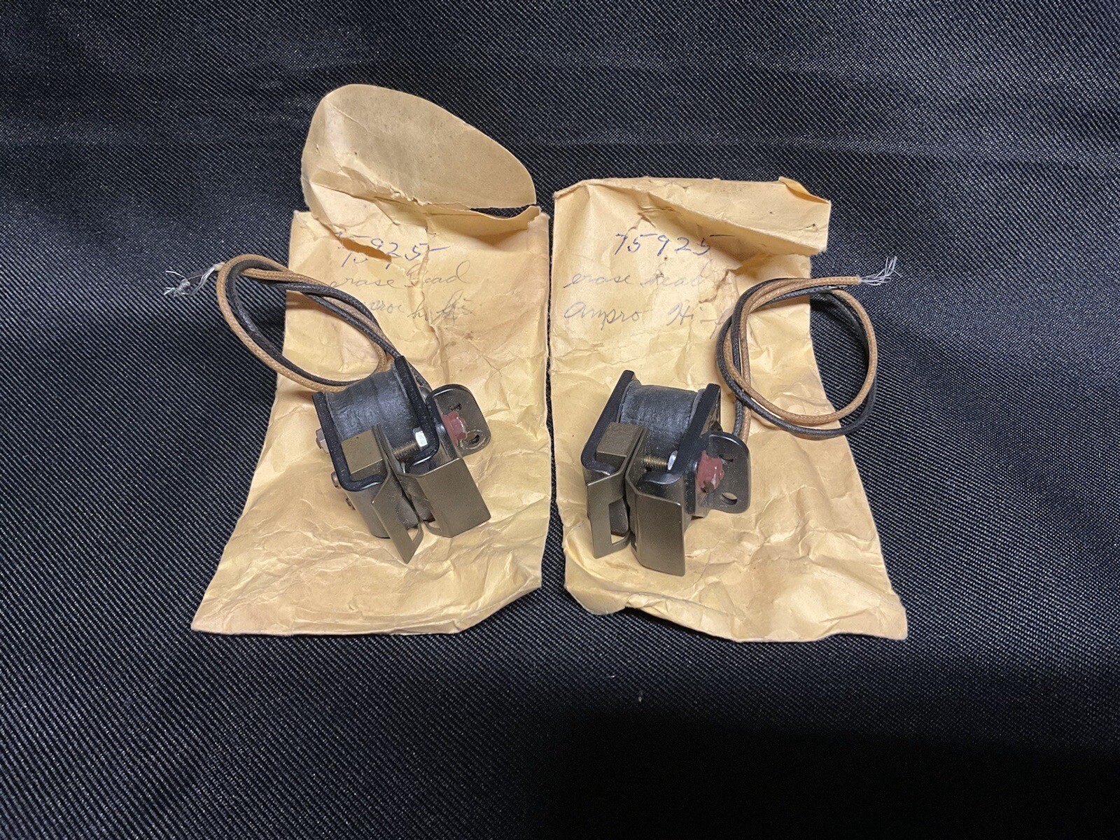 Vintage Ampro 75925 Erase Heads for Open Reel Deck