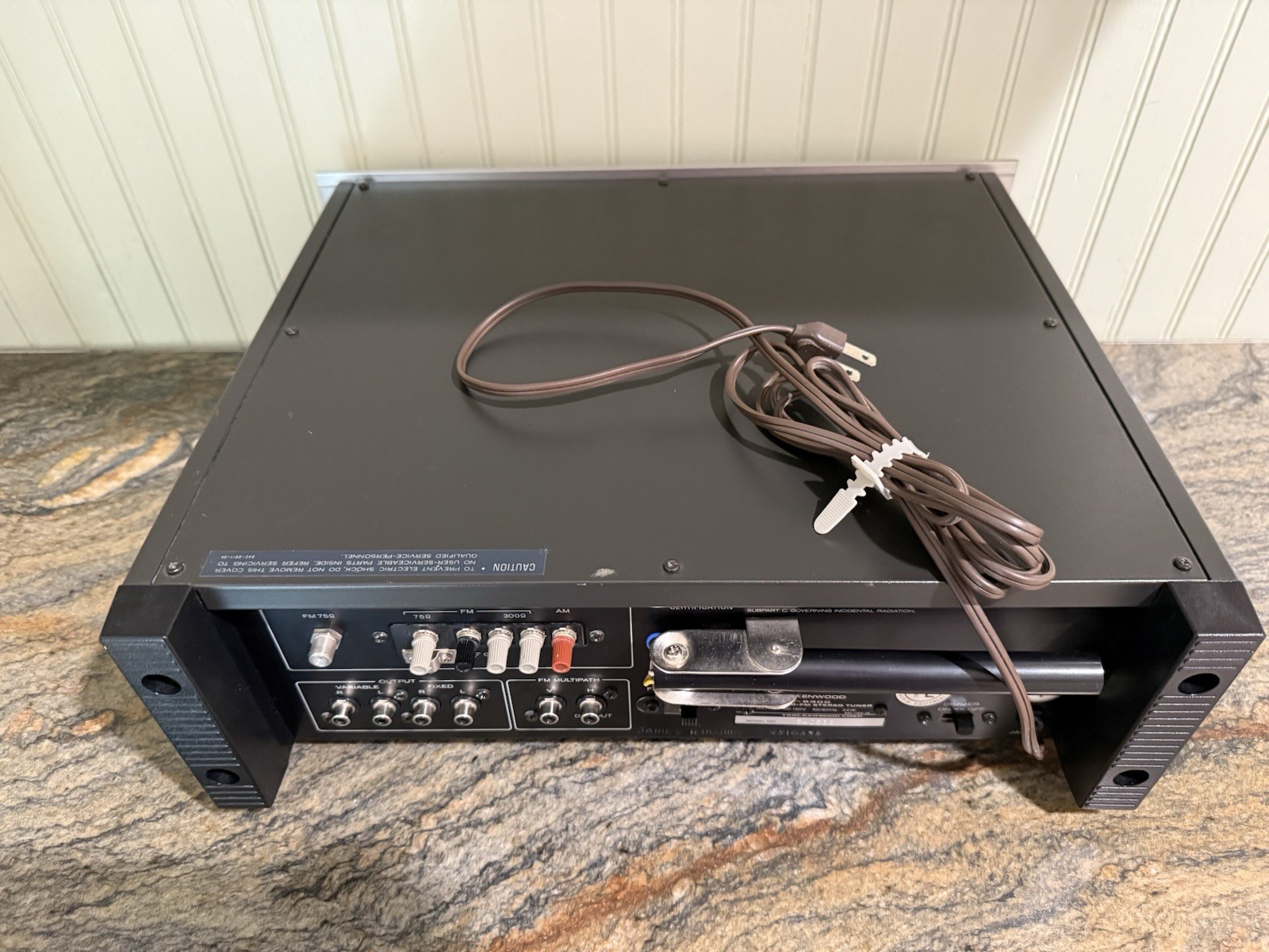 Vintage Kenwood KT-8300 Tuner Great Condition – Works Great!!! w/ Manual