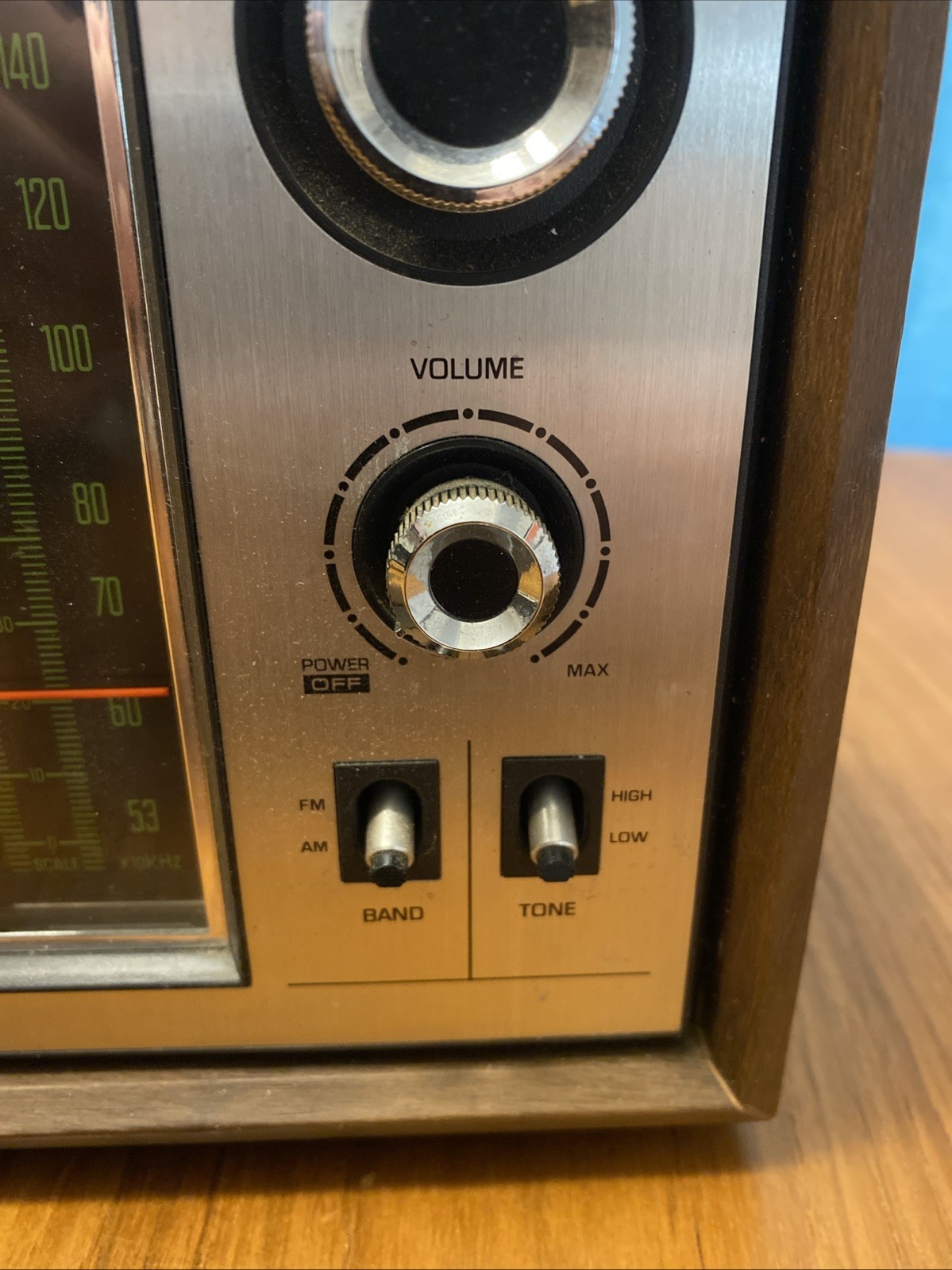 Panasonic RE-6286 AM/FM Radio Woodgrain Matsushita Japan Wood WORKS